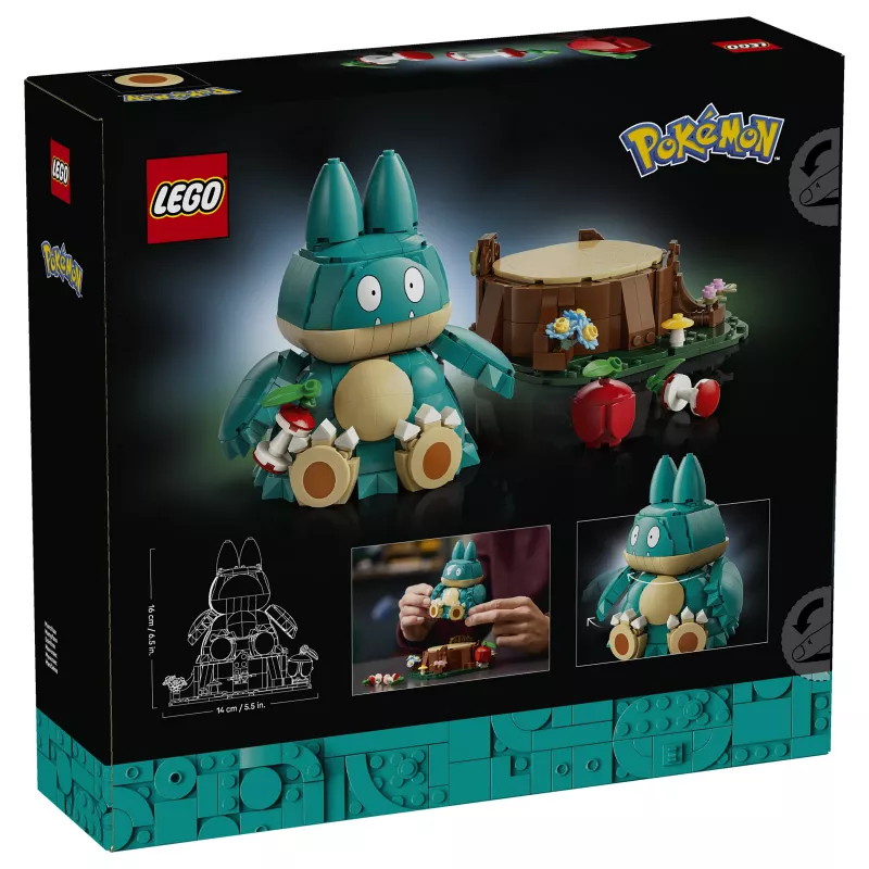 LEGO Pokémon 72150 Munchlax koottava esillepanohahmo aikuisille (757 palaa)