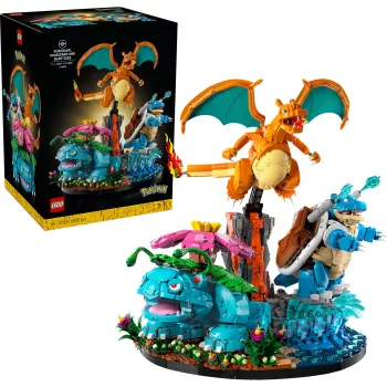 LEGO Pokemon 72153 Venusaur, Charizard ja Blastoise