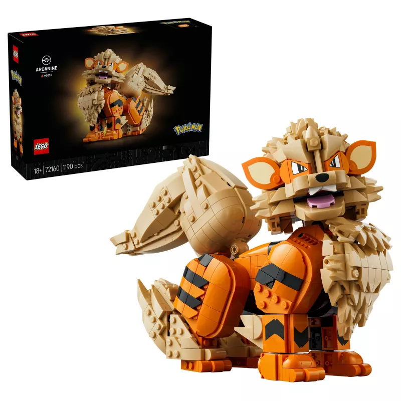 LEGO Pokémon Arcanine rakennussarja (72160)