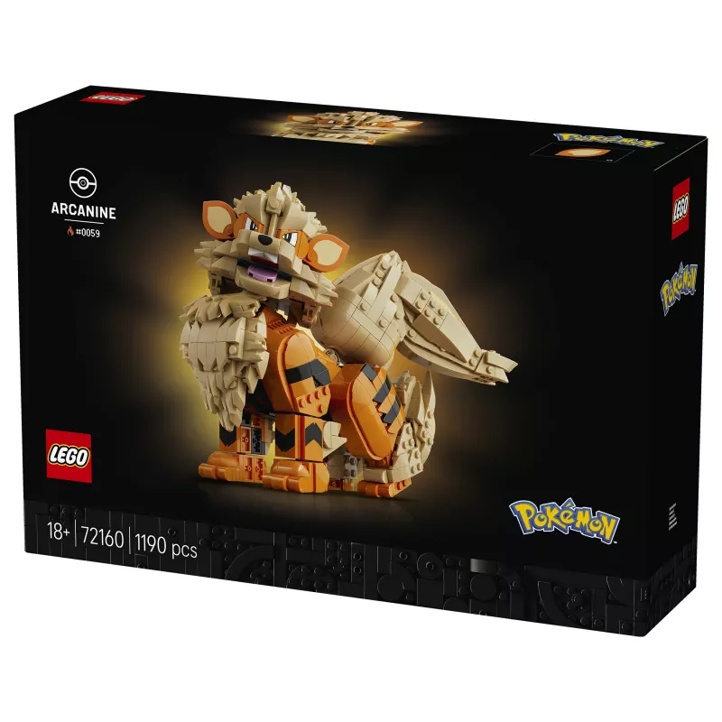 LEGO Pokémon Arcanine rakennussarja (72160)