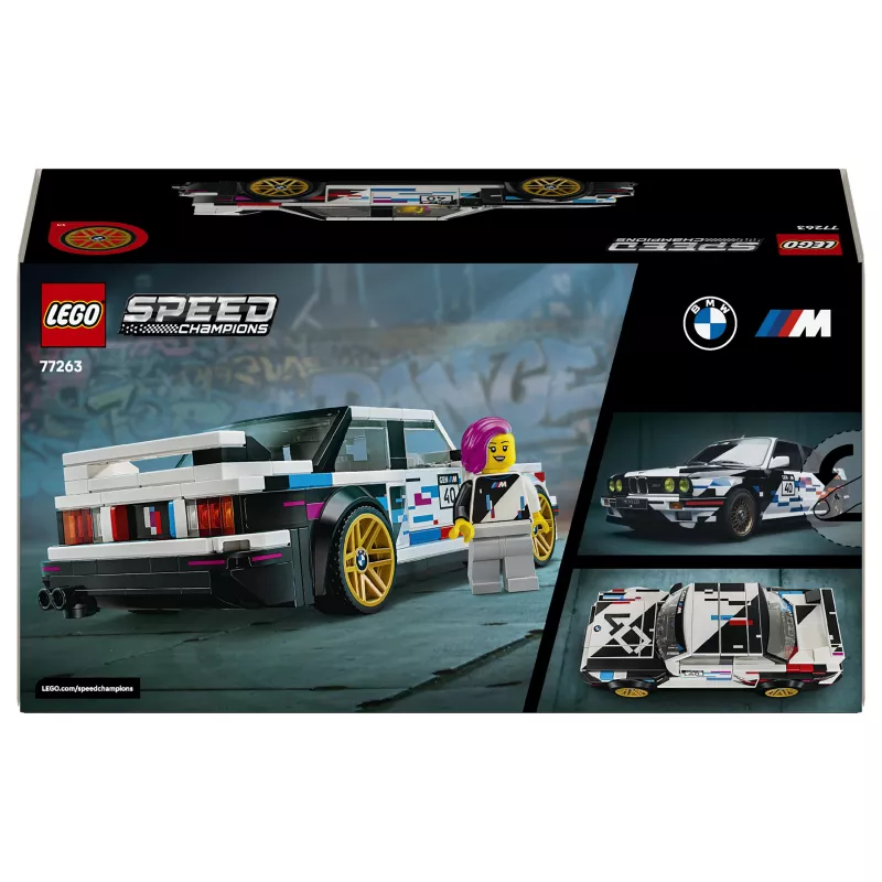 LEGO Speed Champions 77263 BMW M3 (E30) kilpa-auto rakennussarja