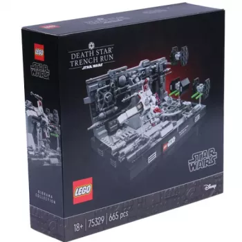 LEGO Star Wars Death Star Trench Run -dioraama (75329) – 665-osainen rakennussarja aikuisille