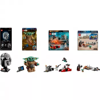 LEGO Star Wars Mandalorian -pelipaketti – langallinen ohjain ja kuulokemikrofoni Xbox/PC
