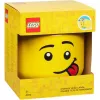 LEGO Storage Head Silly Large Yellow 8.5L Minifigure Head -säilytysastia