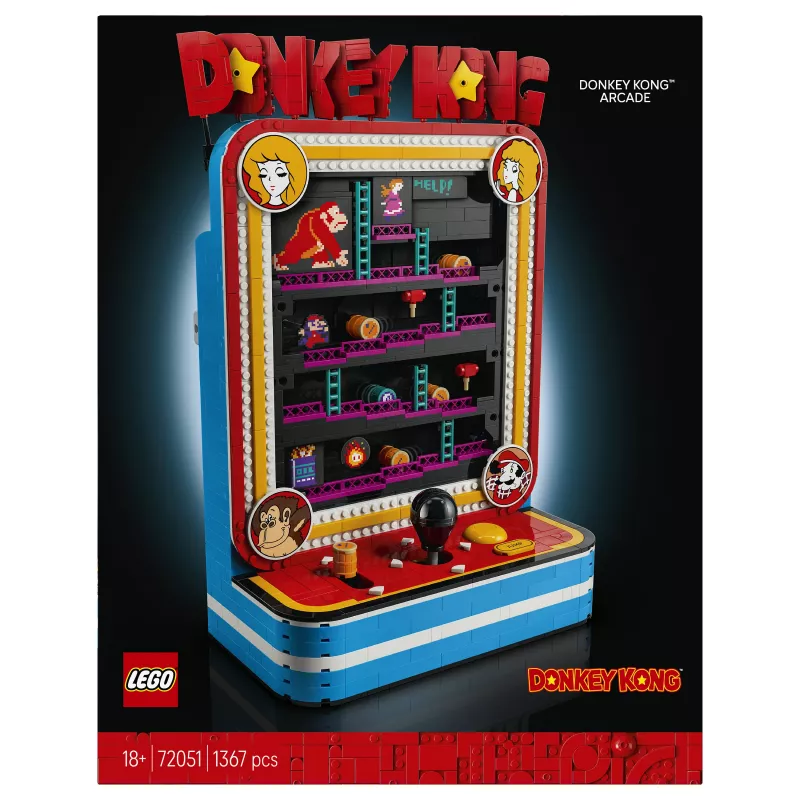 LEGO Super Mario 72051 Donkey Kong Arcade Machine rakennussarja