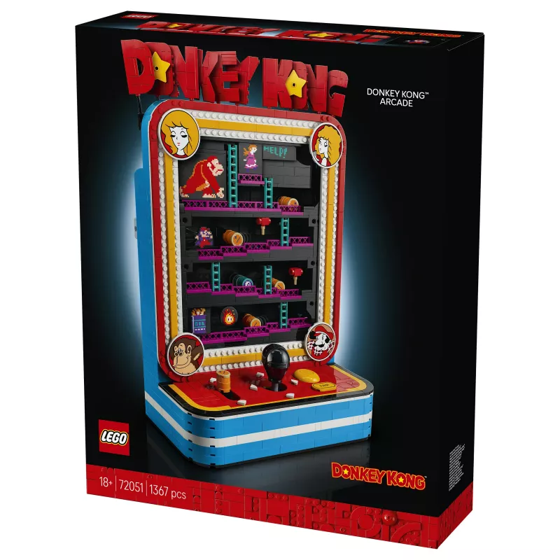 LEGO Super Mario 72051 Donkey Kong Arcade Machine rakennussarja
