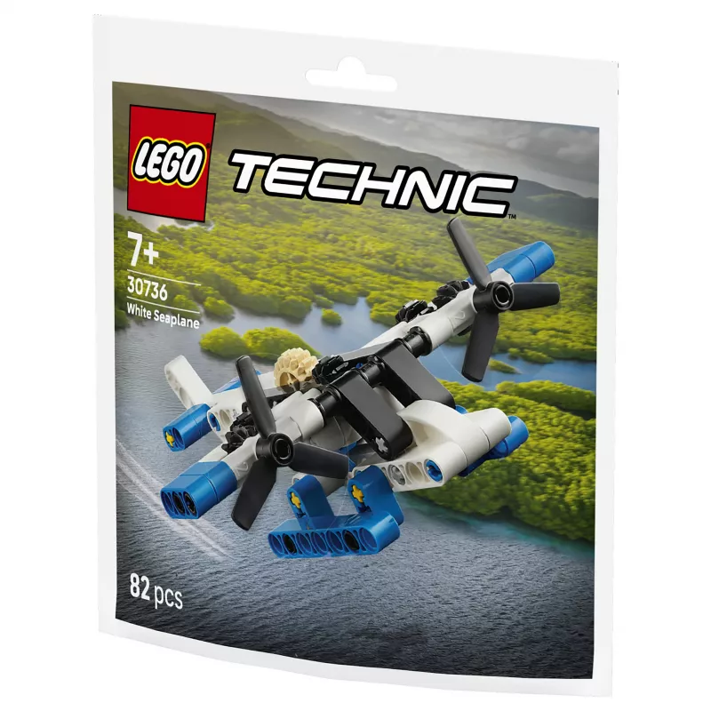 LEGO Technic 30736 valkoinen vesilentokone