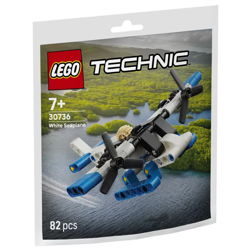 LEGO Technic 30736 valkoinen vesilentokone