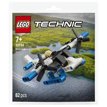 LEGO Technic 30736 valkoinen vesilentokone