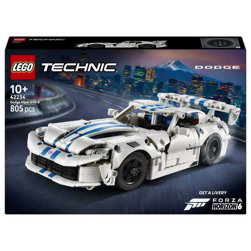 LEGO Technic 42234 Dodge Viper GTS-R urheiluauto