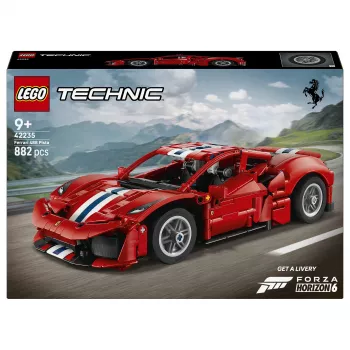 LEGO Technic 42235 Ferrari 488 Pista kilpa-automallisarja
