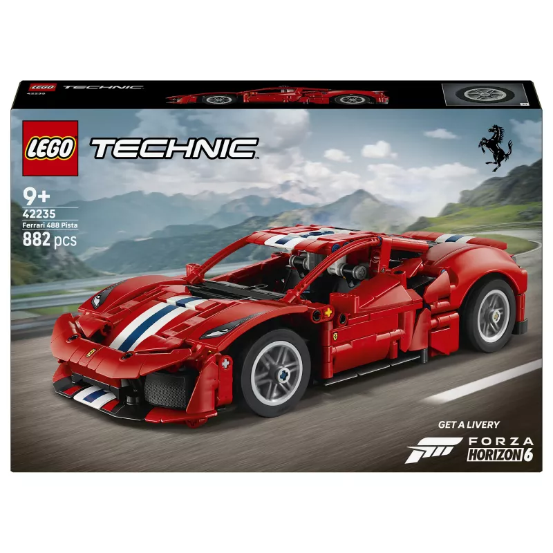 LEGO Technic 42235 Ferrari 488 Pista kilpa-automallisarja