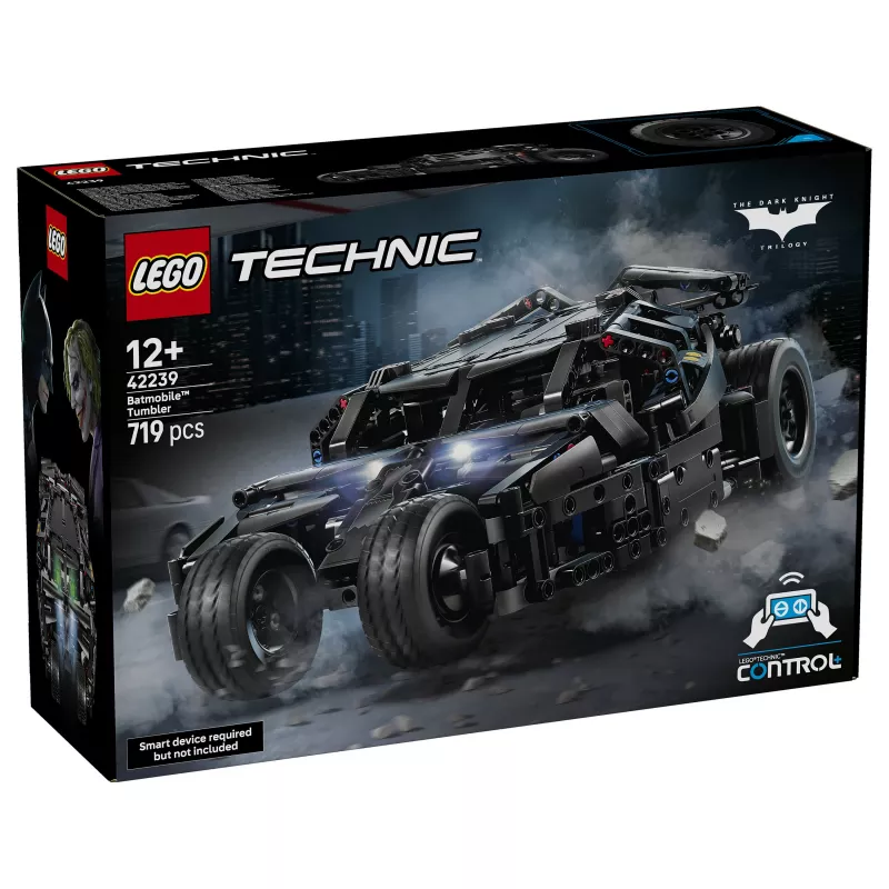 LEGO Technic 42239 Batmobile Tumbler kauko-ohjattava auto, 719 palaa