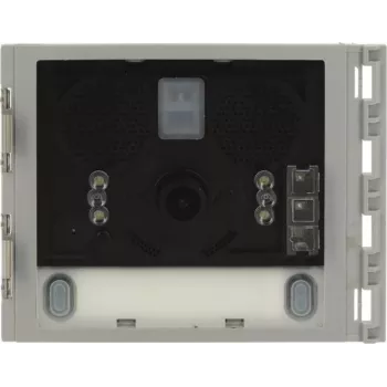 LEGRAND Bticino 351500 audio-/videokaiutinmoduuli korkearesoluutioisella laajakulmakameralla ja 2 painikkeella 1-tiesjärjestelmiin