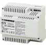 LEGRAND bticino 672 virtalähde ovipuhelinjärjestelmiin, 230V AC → 8V DC / 12V AC, 1,2A, DIN-kisko, valkoinen