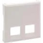Legrand Niloé Step 2-osainen kansi RJ11/RJ45, ultraviolettivalkoinen 864143