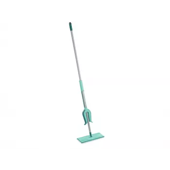 LEIFHEIT Picobello Micro Duo lattianpesin vipuvaluttimella, 33 cm mikrokuitupää, 140 cm teräsvarsi, vihreä/valkoinen