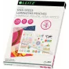 Leitz A4 laminointikalvot, 80 mikronia, kiiltävä, 100 kpl:n pakkaus, jam-free UDT 7430-00-02