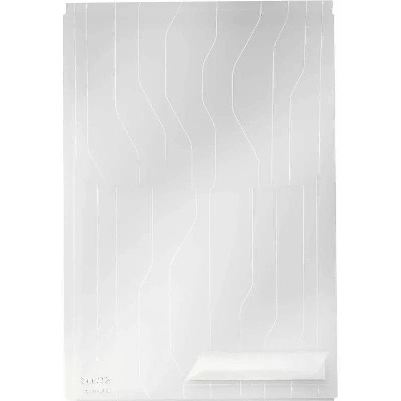 LEITZ CombiFile Maxi A4 yhdistelmäesitys- ja arkistotasku, kirkas, 0,20 mm PP, 10 kpl:n pakkaus (4727-00-03)