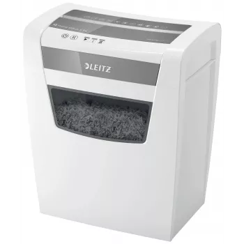 LEITZ IQ Home Office S P-4 silppusilppuri, 8 arkkia, 10 L, valkoinen (80360000)