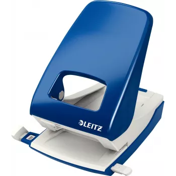 LEITZ Nexxt 5138 sininen 40 arkin 2-reikäinen rei'itin metallipohjalla ja muovikannella 5138-00-35