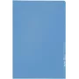 LEITZ Standard A4 asiakirjasuoja, polypropyleeni, naarmutettu, sininen, 0,13 mm, ylhäältä ja sivuilta avoin, asiakirjaturvallinen, peukaloaukko 4000-00-35