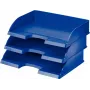 Leitz WOW A4 säilytyslaatikko metallinsininen 70 mm selkä Click & Store 5218-00-35