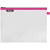 LEITZ WOW Traveller vetoketjupussi suuri, pinkki, vedenpitävä, A4, 1 kpl 4026-00-23