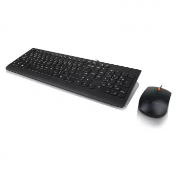 Lenovo 300 USB-näppäimistö - US English QWERTY - musta