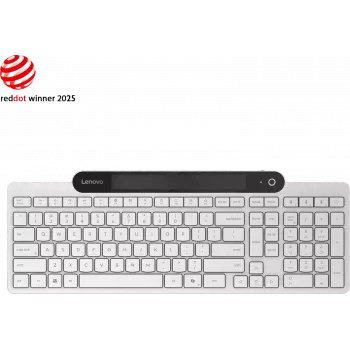 Lenovo Bluetooth-näppäimistö itselataustoiminnolla (Cloud Grey) GY41R69590