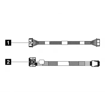 Lenovo Memory Cable Kit M.2 SATA/x4 -koteloon (4X97A93744)
