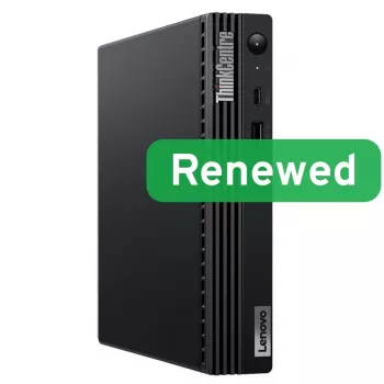 Lenovo kunnostettu Grade A ThinkCentre M70q Gen 2 Intel Core i5-11400T 8GB 256GB SSD Intel UHD Graphics 630 Windows 11 Pro Tiny -pöytätietokone