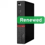 Lenovo kunnostettu Grade A ThinkCentre M715q Tiny -pöytätietokone, AMD Ryzen 5 2400GE, 8GB DDR4, 256GB SSD, AMD Radeon Vega 11, Windows 11 Pro