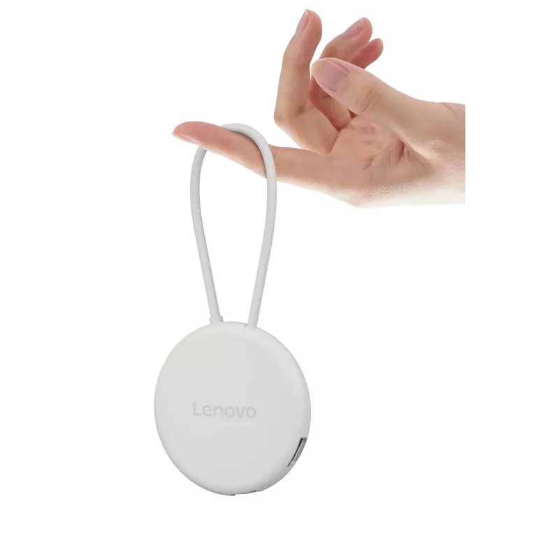 Lenovo Slim USB-C-keskitin GX91V16416, HDMI 2.1, USB 10 Gbit/s, Seashell