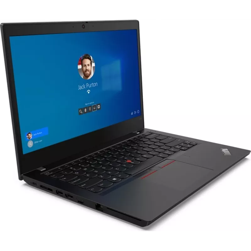 Lenovo ThinkPad L14 G2 kannettava tietokone, Core i7, 16GB RAM, SSD, 14 tuuman FHD (kunnostettu)