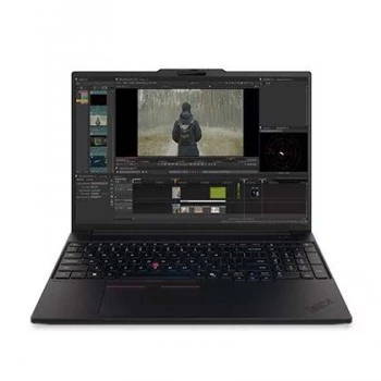 Lenovo ThinkPad P16s Gen 5 16 tuuman 2.8K Mobile Workstation – Intel Core Ultra 9 388H, 64GB DDR5, 1TB SSD, Intel Arc B390, Windows 11 Pro, pohjoismainen taustavalaistu näppäimistö, musta, sormenjälkilukija, 5G-päivitettävissä, 3 vuoden takuu