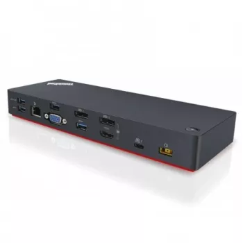 Lenovo Thunderbolt 3 Dock telakointiasema 40AC0135EU musta 40AC0135EU-PL
