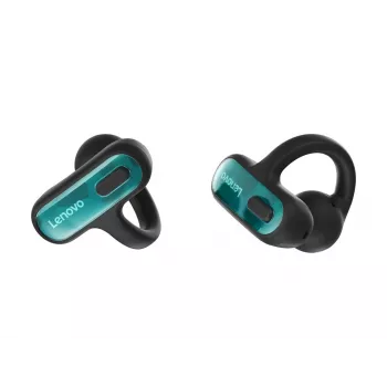 Lenovo X500 Open-Ear -klipsikuulokkeet, musta, Bluetooth, sisäänrakennettu mikrofoni