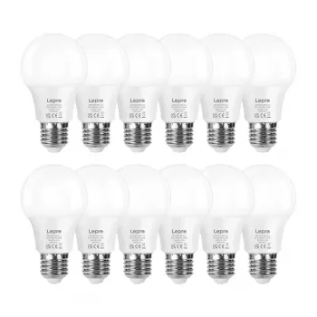 LEPRO 100089-WW-EU-12 LED-lamppu E27 A60 8,5W (60W-vastaava) 806 lm 2700K lämmin valkoinen 180° 12 kpl:n pakkaus