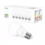 LEPRO 100090-DW-EU-6 LED-lamppu, E27, A60, 8,5 W (vastaa 60 W), 806 lm, 6500 K kylmä valkoinen, 180° valokeila, 6 kpl:n pakkaus