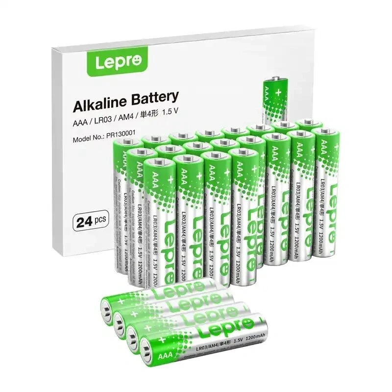 LEPRO 130001-24 AAA R3 alkaliparistot, 24 kpl:n pakkaus