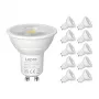LEPRO 200084-DW-EU-10 GU10 himmennettävä LED-lamppu, 4,5 W, 345 lm, 6500 K, 38°, 10 kpl