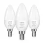LEPRO 600059-WW-EU-3 LED-lamppu E14 C37 4,2W (vastaa 40W) 470lm 2700K lämmin valkoinen 250° valokeila 3 kpl:n pakkaus