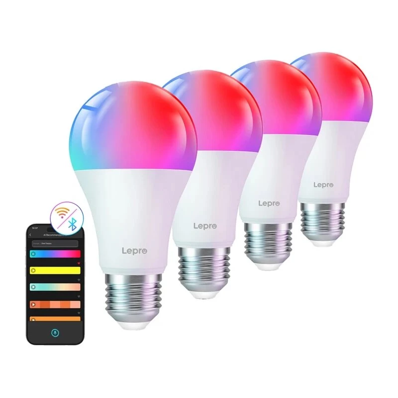 LEPRO B2 E27 Wi-Fi LED-lamppu