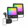 Lepro F1 50W LED-valonheitin IP65 5000Lm 5000K päivänvalo seinäasennus