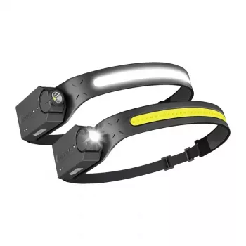 LEPRO PR320019-2 LED-otsalamppu, 200 lumenia, 6 tilaa, IPX4 vedenkestävä, 2 kpl:n pakkaus