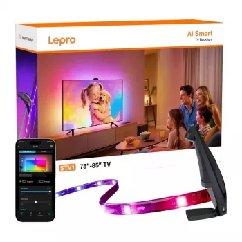 Lepro STV1 Wi-Fi LED-nauha 5 m – RGB älyvalo, Alexa- ja Google Assistant -yhteensopiva