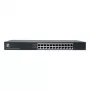 LevelOne GEU-2432 24-porttinen Gigabit Ethernet -kytkin, 4-tilainen DIP-kytkin, 19 tuuman rack-asennus, hallitsematon, metallikotelo
