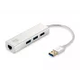 LevelOne Gigabit-sovitin USB-A 3.0 - RJ45 + 3x USB-A 3.0 1Gbps