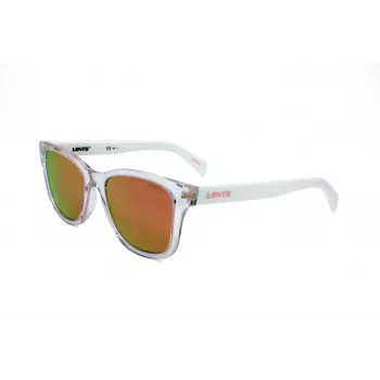 LEVI'S LV-1002-S-900 unisex-suorakaiteen muotoiset aurinkolasit musta/harmaa 53 mm